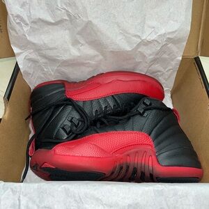 Air Jordan 12 retro (GS) Black Varsity Red